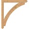 Ekena Millwork Thorton Arts & Crafts Smooth Bracket, Western Red Cedar, 3 1/2"W x 40"D x 44"H BKT04X40X44THR03SWR - alternate 2